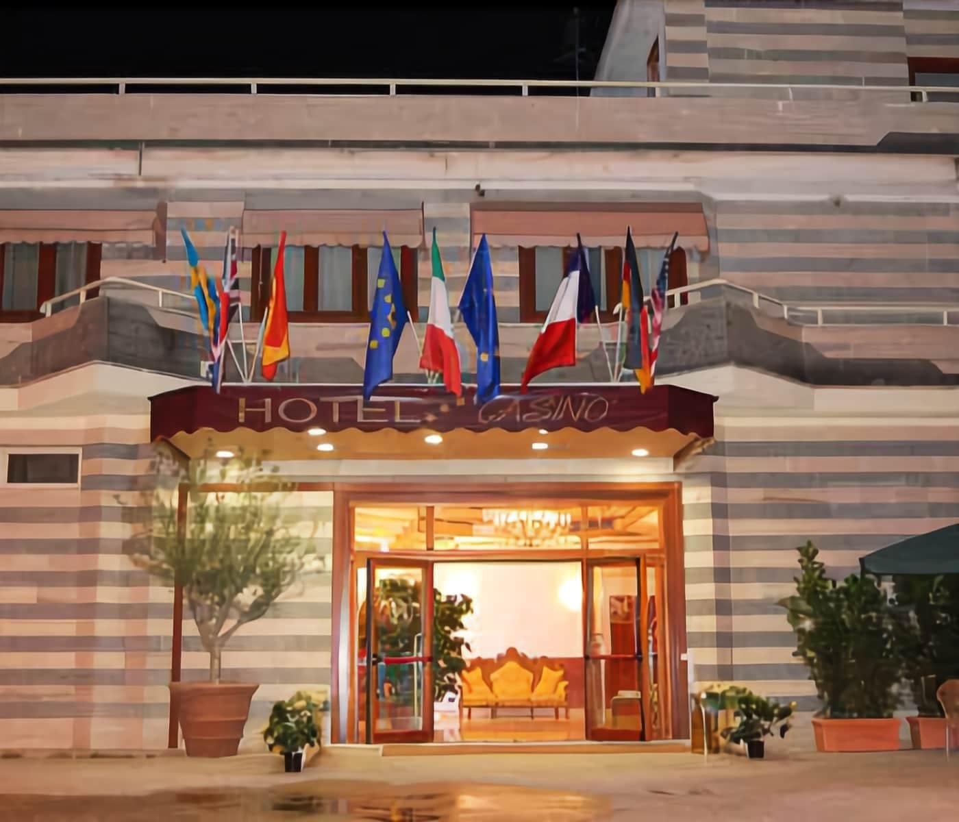 Hotel Centrale Sabaudia Eksteriør bilde